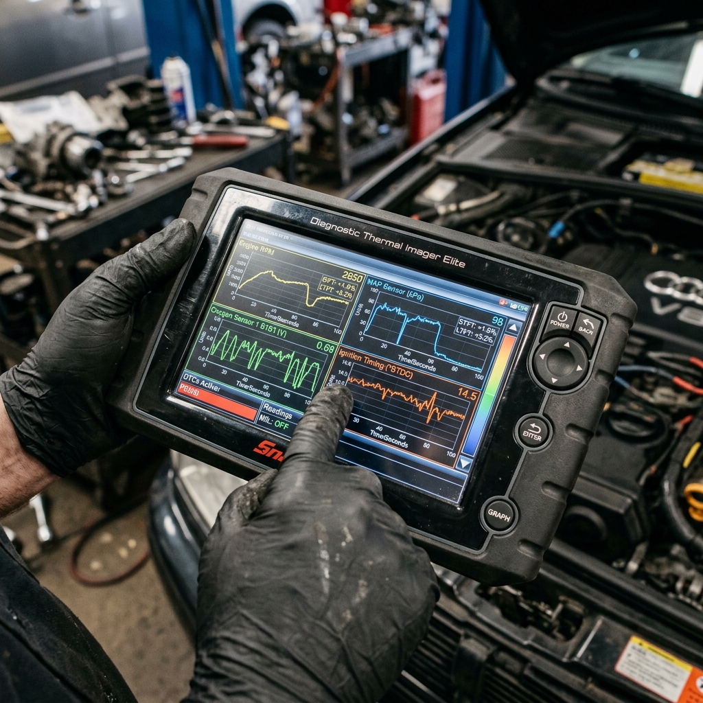 Diagnostic scan tool for fleet maintenance